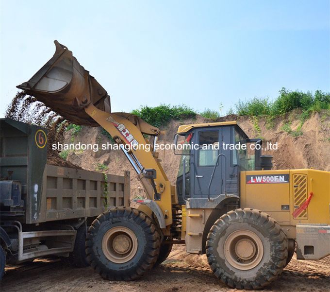 5 Ton Wheel Loader (grass gripper, log gripper, fork) 