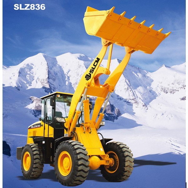 Slcm Wheel Loader 3t 1.6~2.5 M3 Mini Loader 