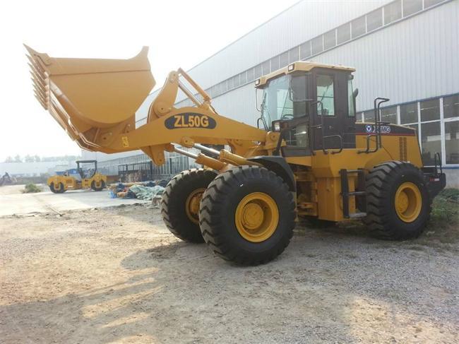 Zl50gn Front Wheel Loader with 3m3 Bucket Capacity 