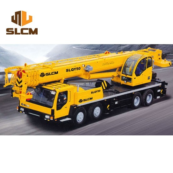 Slcm Qy50 Hydraulic Mobile Crane Truck 