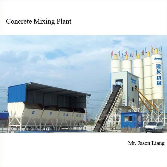 Janeoo Hzs80q Concrete Batching Plant 