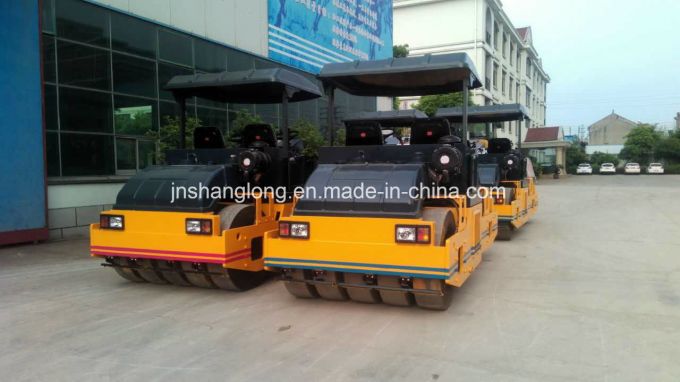 Jm908h 8000kgs Full Hydraulic Tire Road Roller Made in China 