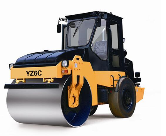 Yz6c 6t Full Hydraulic Single Drum Vibration Road Roller 