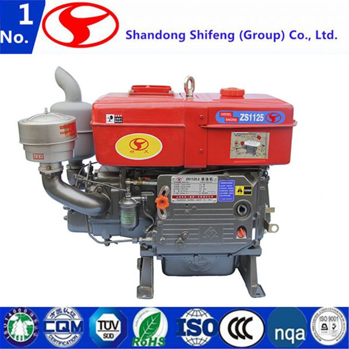 Single Cylinder Marine/Mills/Agricultural/Generator/Pump/Mining Water-Cooled Diesel Engine 