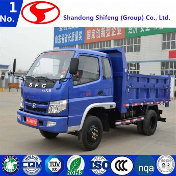 2.5 Tons 90 HP Shifeng Fengshun Lorry Lcv Dumper/Light/Dump Truck with High Quality 