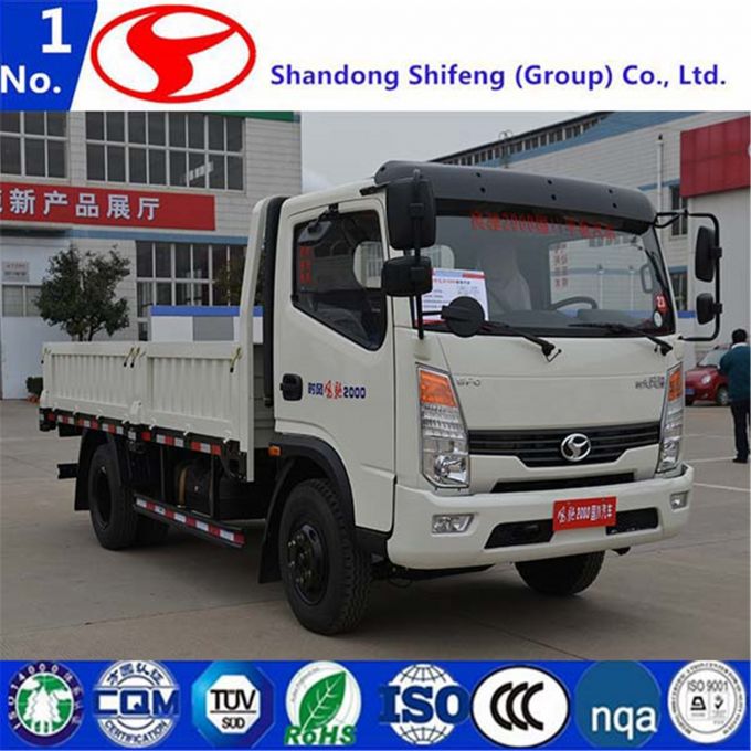 FC2000 5-8 Tons 150HP Lcv Lorry/Light Duty Cargo/Medium/Flat Bed/Flat/Flatbed Truck 