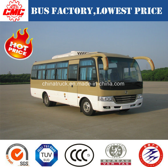 Hot Selling Dongfeng Passenger Mini City Tourist Luxury Coach/Bus (19-23 Seats) Passenger Bus 