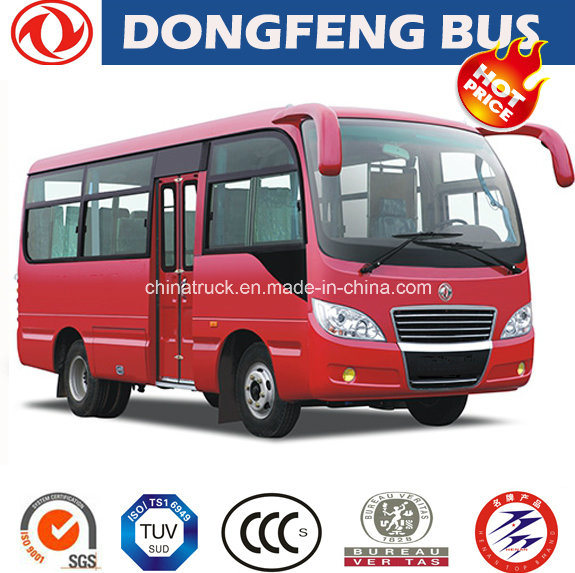 Hot Selling Dongfeng 6m 19-22 Seats 115HP Tourist Mini Coach/Passenger City Bus 