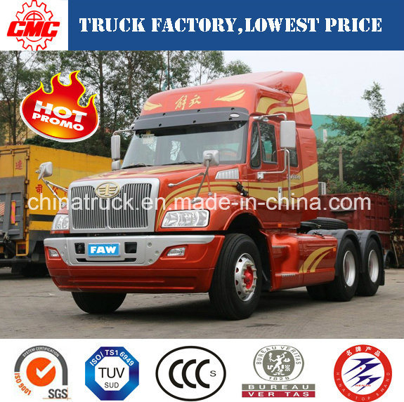 Long Cab / Long Nose/ Long Head FAW /Jiefang 420HP 6X4 Big Tractor Truck 