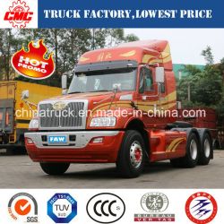 Long Cab / Long Nose/ Long Head FAW /Jiefang 420HP 6X4 Big Tractor Truck