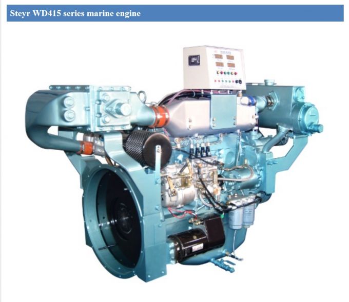 Sinotruk Wd415 Diesel Marine Engine for Boat Ship 