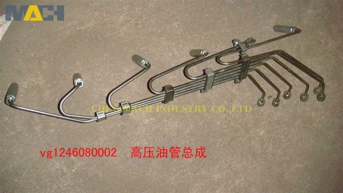 Sinotruk HOWO Truck Parts Engine High Pressure Fuel Pipe (Vg1246080002) 