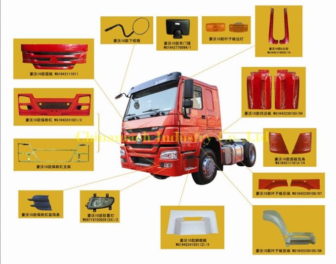 All Kinds of HOWO-7 Truck Cabin Parts with Good Quality 