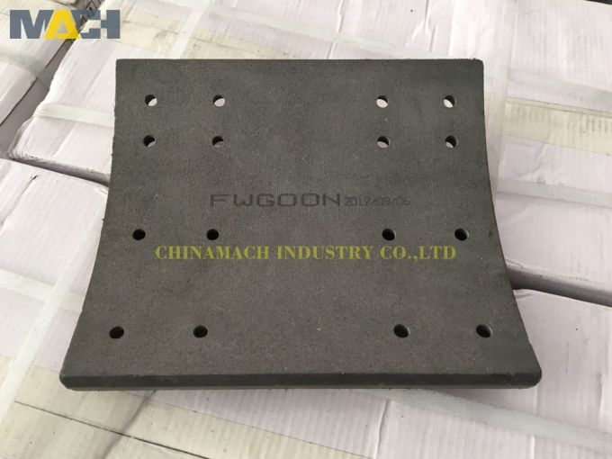 High Quality Certificated Drum Brake Liner Fmsi 4515 for 13t Fuwa 