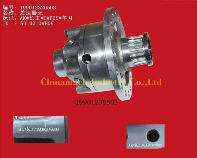 China Famous Brand Sinotruk HOWO Differential Housing (199012320503) 