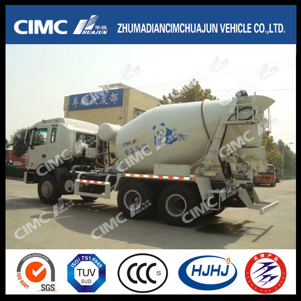 Cimc Huajun 8cbm 6*4 Concrete Mixer Truck 