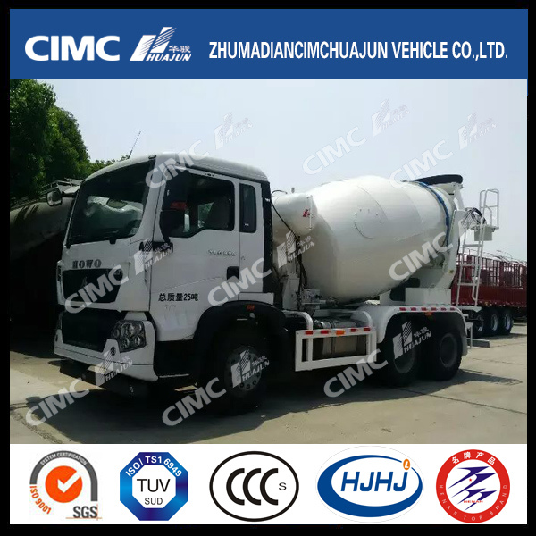 Sinotruck HOWO 6*4 Concrete Mixer Truck with Euro 2/3/4 Emission 