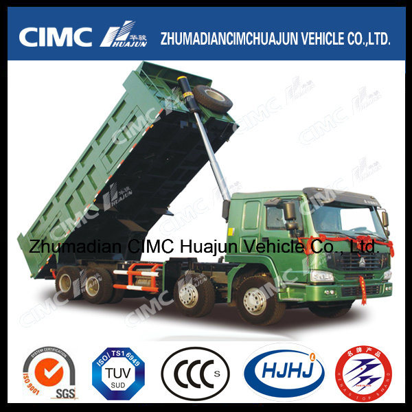 30-50 Ton Sinotruck HOWO 8X4 Front Lifting Dump Truck 