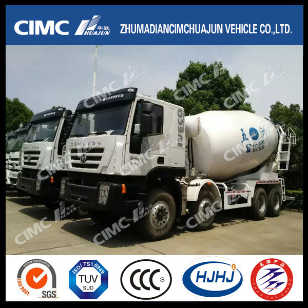 Hongyan/Genlyon 325-420HP 8*4 Concrete Mixer Truck 