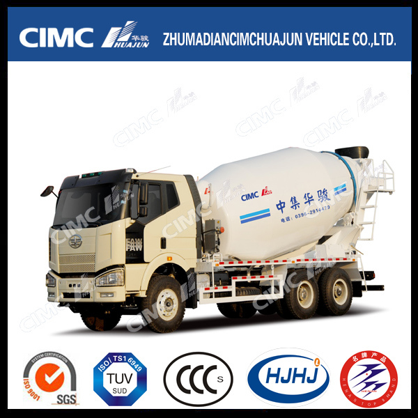 4-20cbm Euro2/3/4/5 Emission FAW 6*4 Concrete Mixer Truck 