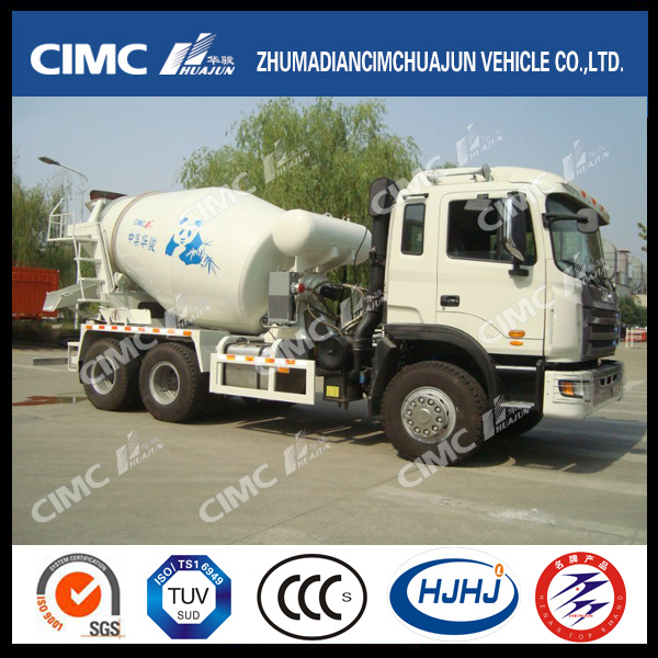 Cimc Huajun 6cbm Concrete Mixer Truck 