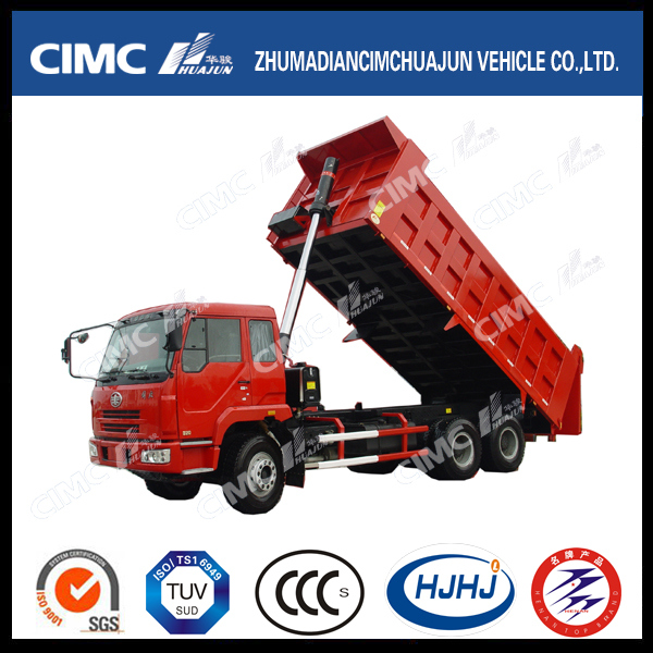 FAW 210-420HP 6*4 Rear Dump Truck with Euro 2/3/4 Emission 