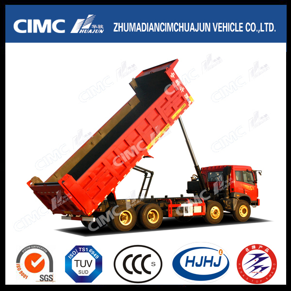 High Quality 8*4 Heavy Duty Faw Dump Truck 