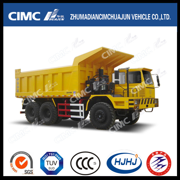 Single Cabin Ultra Heavy Duty 6*4 Dump Truck for Mining Purpose 