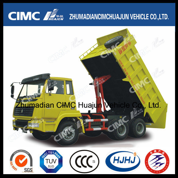 Sinotruck HOWO 6X4 T Type Lifting Dump Truck 