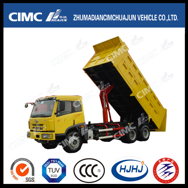 New Faw 6*4 Middle-Lifting Dump Truck 