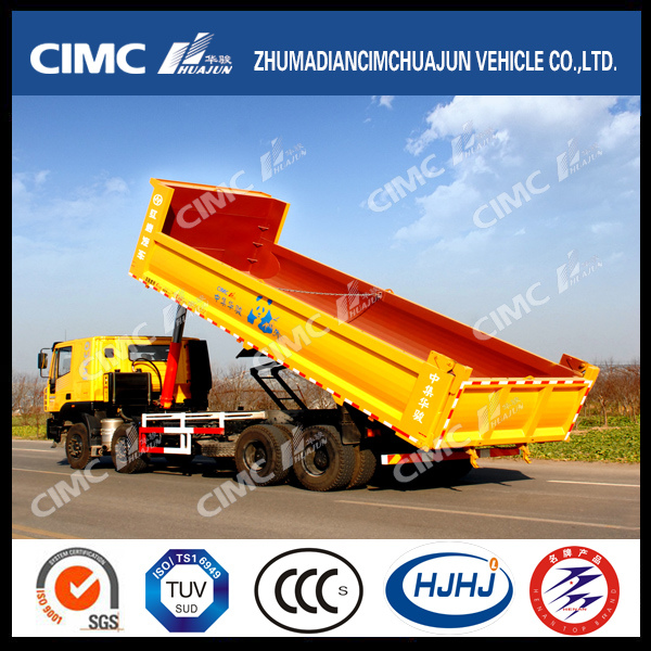 HOWO/FAW/JAC/Beiben/Shacman/Foton/Auman/Iveco/Liiuqi 8*4 Dump Truck with U-Type Cimc Huajun Big-Box 