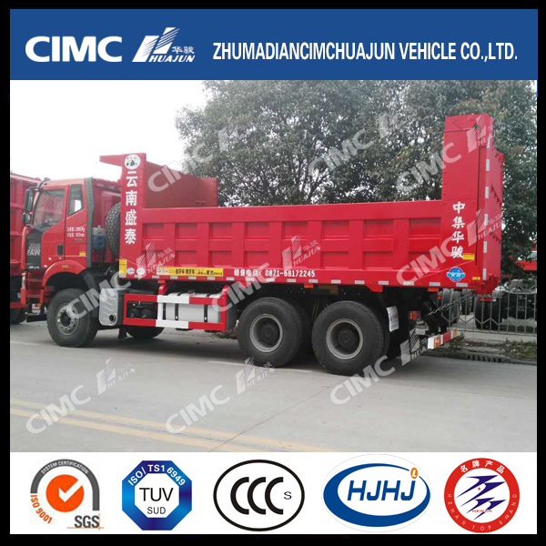 Hot Sale FAW 6*4 Lightweight Dump Truck with Stronger Rear Wall 