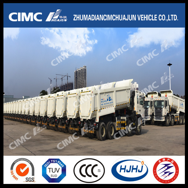 JAC Chassis 8*4 U-Type Dump Truck with 325-375HP 