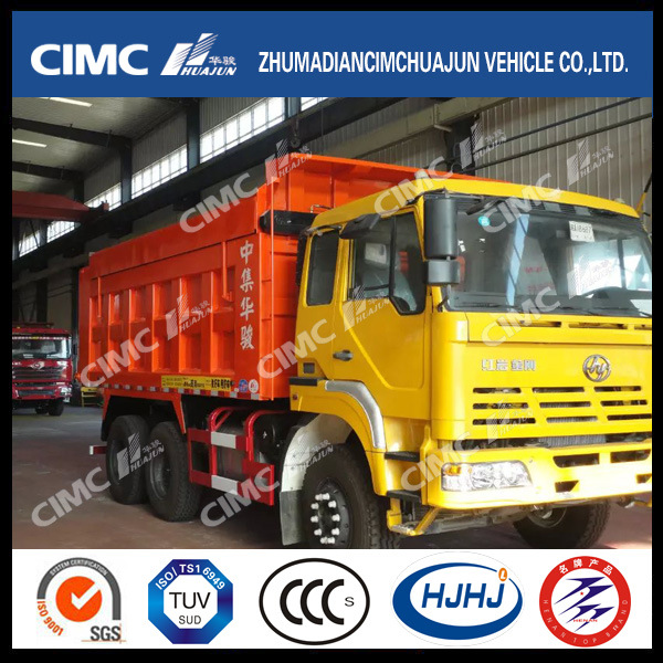 Hongyan Iveco 6*4 Dump Truck with Hydraulic Cover 