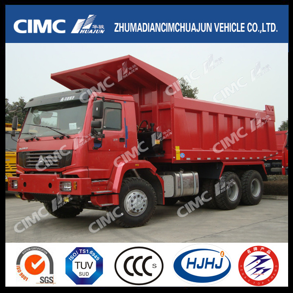 380-420HP HOWO Dump Truck for Mining Site 