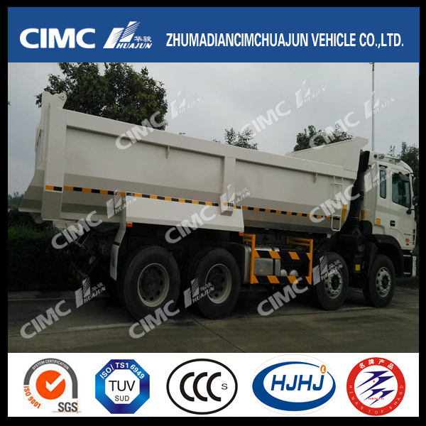 Cimc Huajun High Quality 8*4 U-Type Dump Truck 