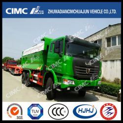 C&C Dump Truck with Cimc Huajun Cargo Box