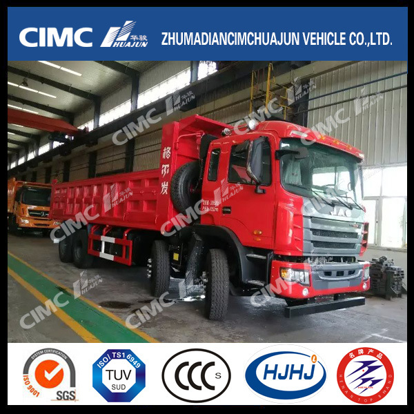 325HP-420HP JAC 8*4 Dump Truck with Euro 2/3/4 Emission 