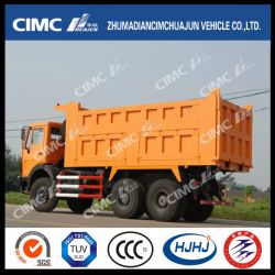 Beiben/North Benz 6*4 Dump Truck with Cimc Huajun 5-Door-Cargo-Box