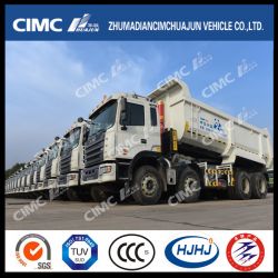 JAC 8*4 Dump Truck with Cimc Huajun Upper Body