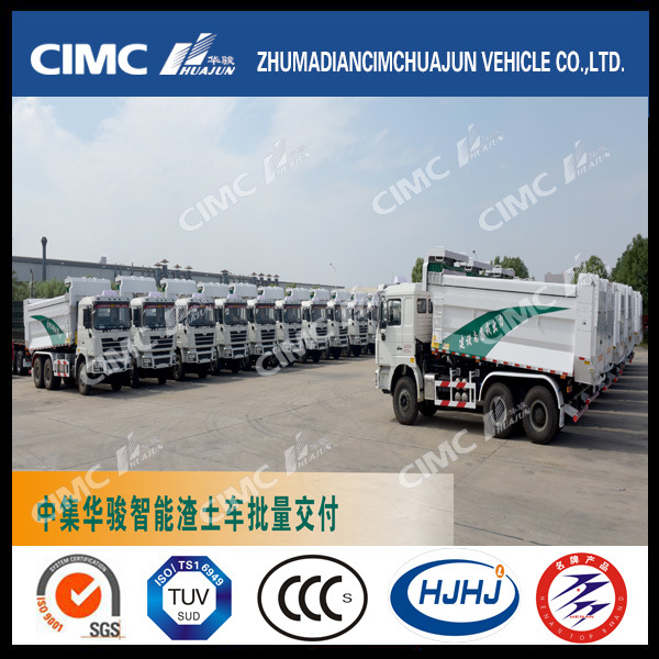 Shacman Automatic-Cover Dump Truck Delivered in Bulk Quantity 