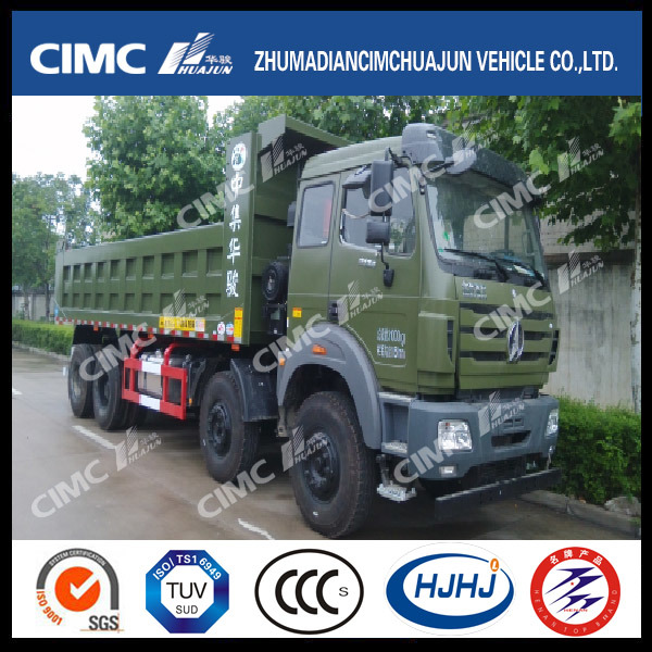 Beiben 6*4 Dump Truck with 290-420HP and Euro 2/3/4 Emission Standard 