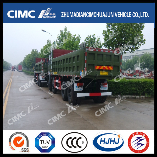 Beiben 6*4 Dump Truck with Cimc Huajun Strengthened Cargo Box 