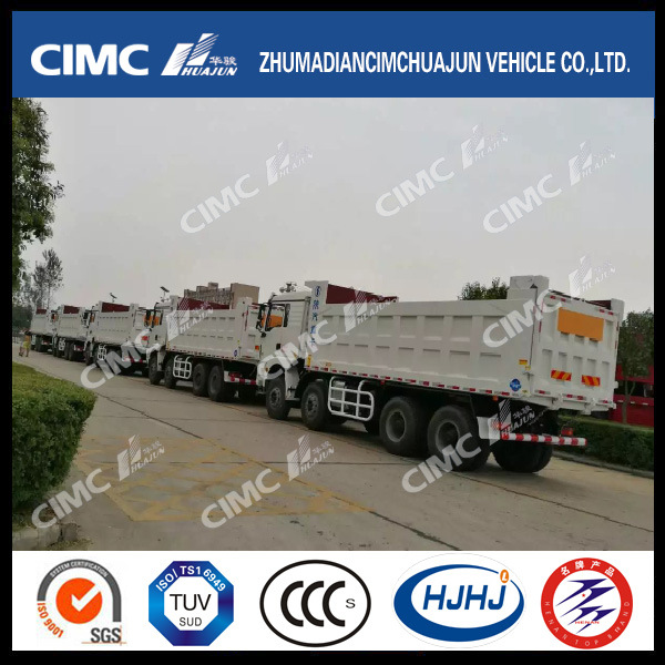 Shacman 8*4 Dump Truck with 345-420HP 