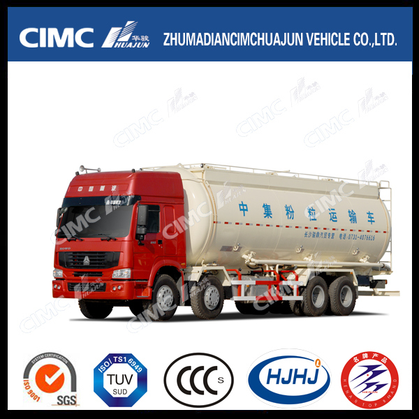 Hot Sale HOWO/Sinotruck 8*4 Bulk Cement/Powder Tank Truck 