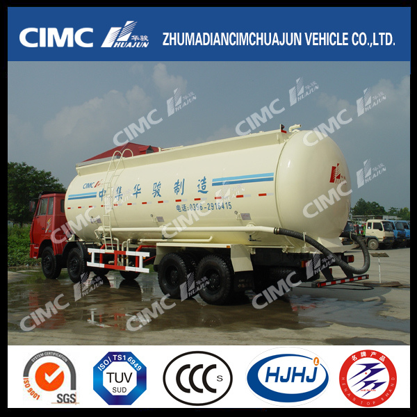 Hongyan/Genlvon 8*4 Powder Tank Truck 