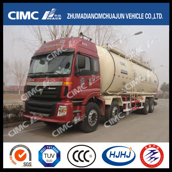 Foton Auman 8*4 Cement/Powder Tank Truck 