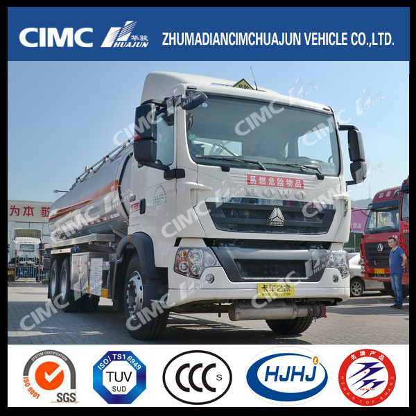 HOWO 6*4 15-25m3 Fuel Tank Truck 