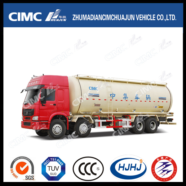 Sinotruck Chassis Bulk Cement Tank Truck 