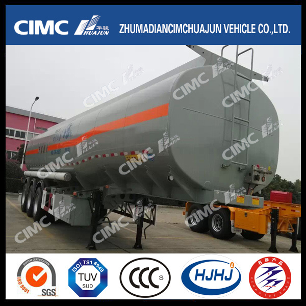 45cbm 3axle Oil/Gasoline/Fuel/Diesel Tanker with Air Suspension 